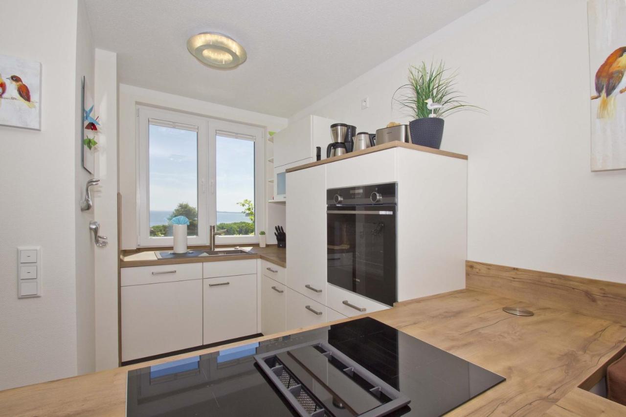 Mit Meerblick Und Terrasse, Gratis Nutzung Vom Ahoi Erlebnisbad Und Sauna In Sellin - Meeresblick Fewo 68 Gohren Bagian luar foto