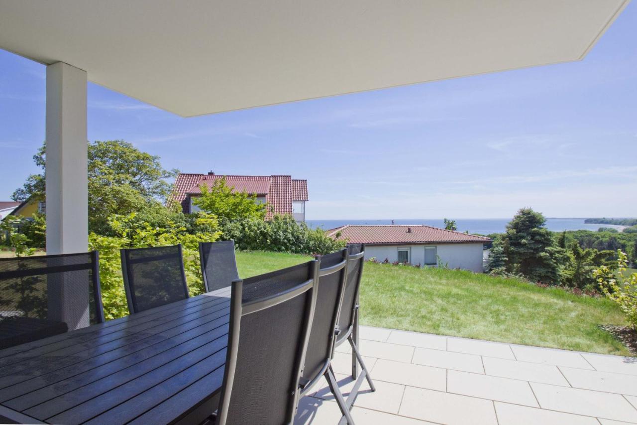 Mit Meerblick Und Terrasse, Gratis Nutzung Vom Ahoi Erlebnisbad Und Sauna In Sellin - Meeresblick Fewo 68 Gohren Bagian luar foto
